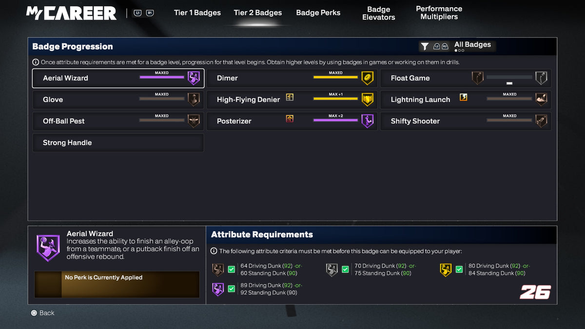 NBA 2K26 Stacked PS5 account with 3 Builds + 4 cap breakers Rookie 5