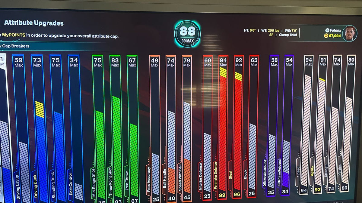 NBA 2K26 Stacked PS5 Account Veteran 1 90% To Veteran 2