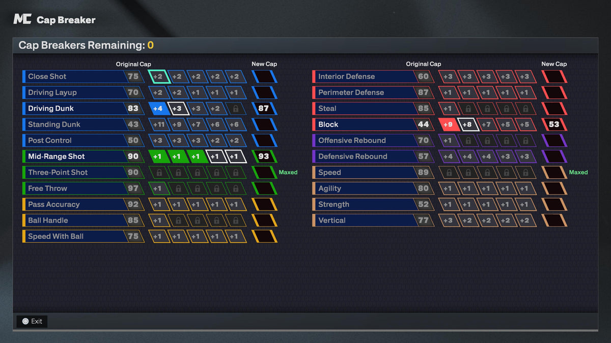 NBA 2K26 PS5 Account 2 99 Overalls Maxed Badges + 5 Cap Breakers