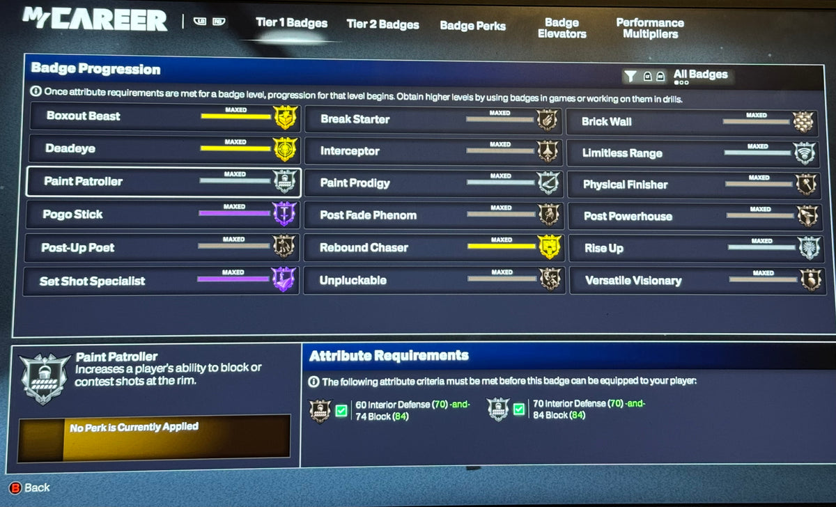 NBA 2K26 Stacked Xbox Account 4 99 Overalls + 1.2 Million VC & Legend Rebirth