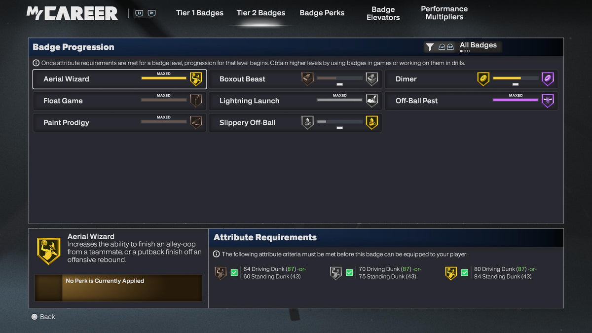 NBA 2K26 PS5 Account 2 99 Overalls Maxed Badges + 5 Cap Breakers