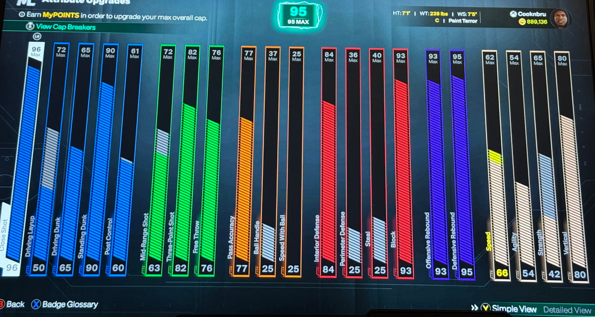 NBA 2K27 Stacked Xbox Account Rookie 6 with 4 95 Overall Builds + 900K VC