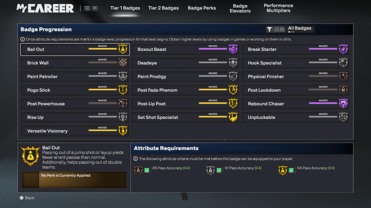 NBA 2K26 Stacked PS5 Account With 4 99 Overalls Maxed Badges + 10 Cap Breakers