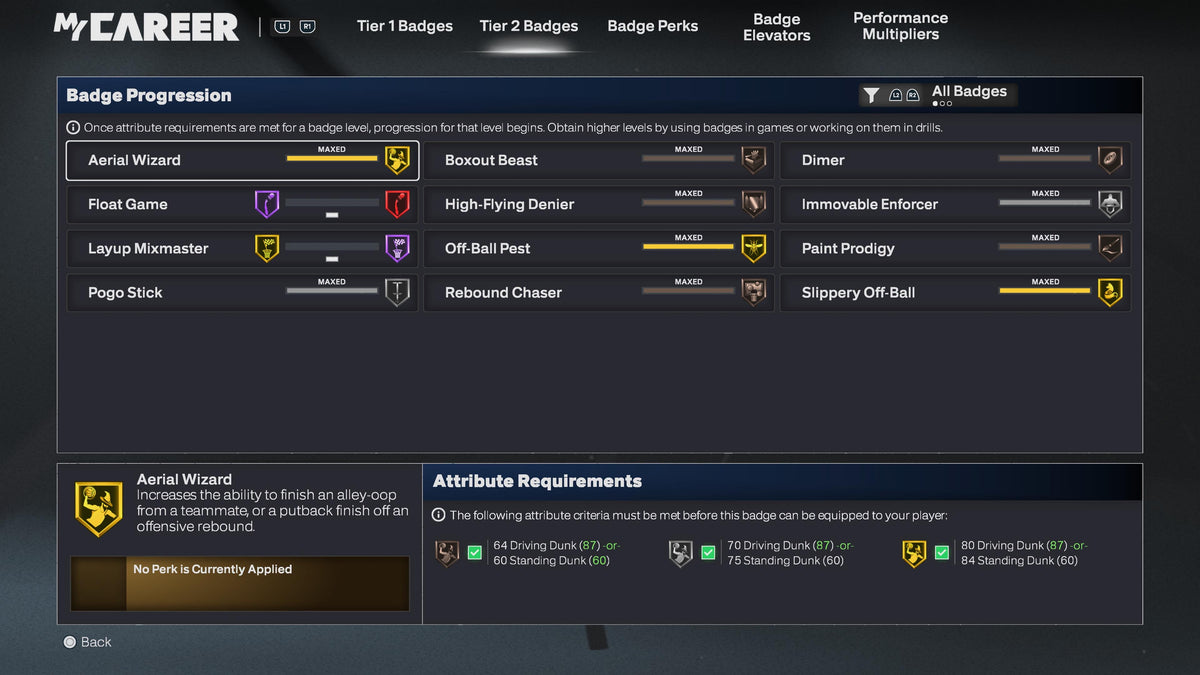 NBA 2K26 Stacked PS5 Rookie 5 Account 4 99 Overalls Maxed Badges + Legend Rebirth