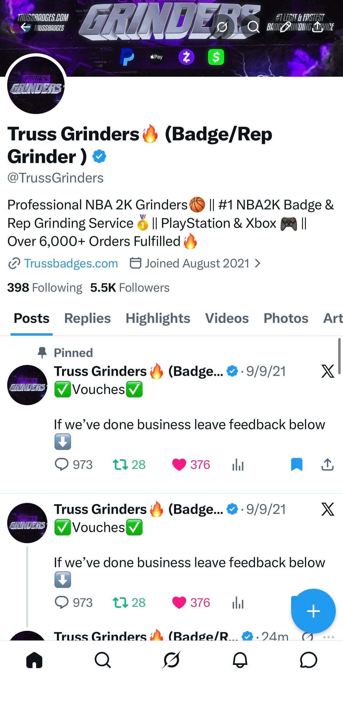 NBA 2K26 Maxed Badges Grinding