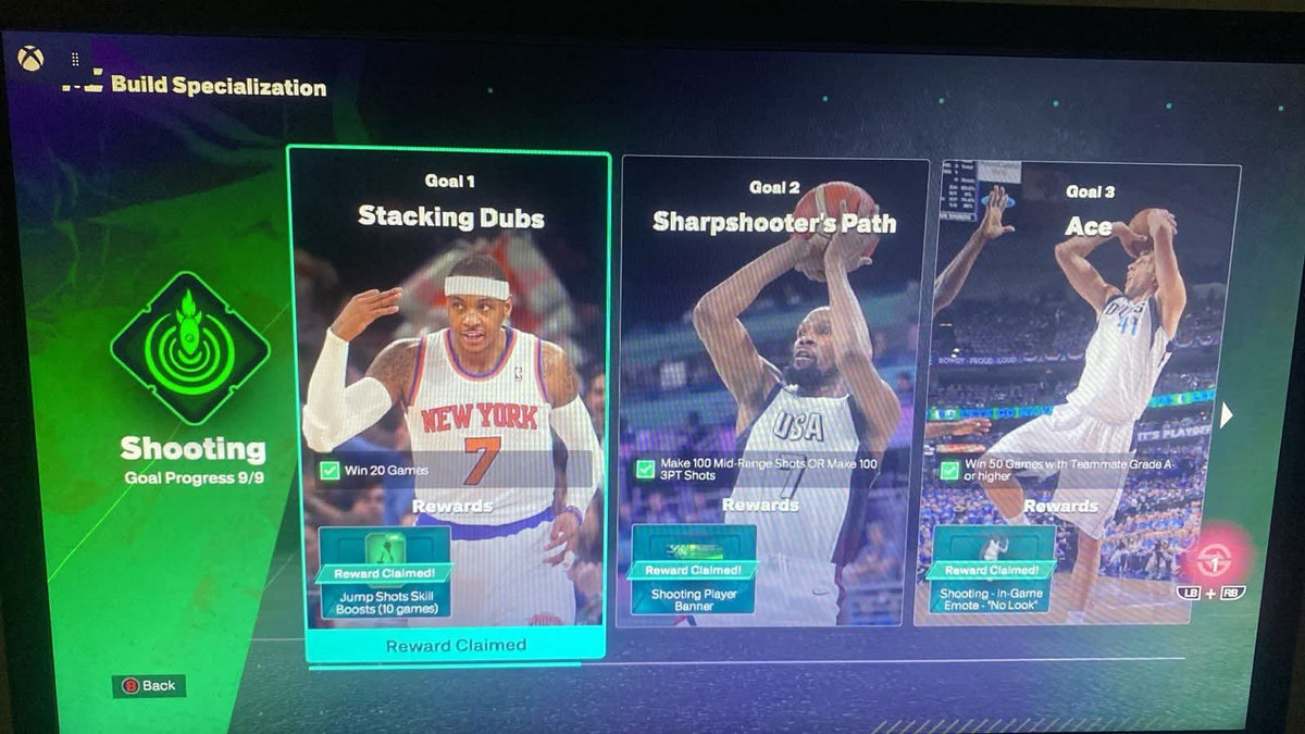 NBA 2K26 Ultra Stacked Legend 1 Xbox Account With 11 Builds +23 Cap Breakers