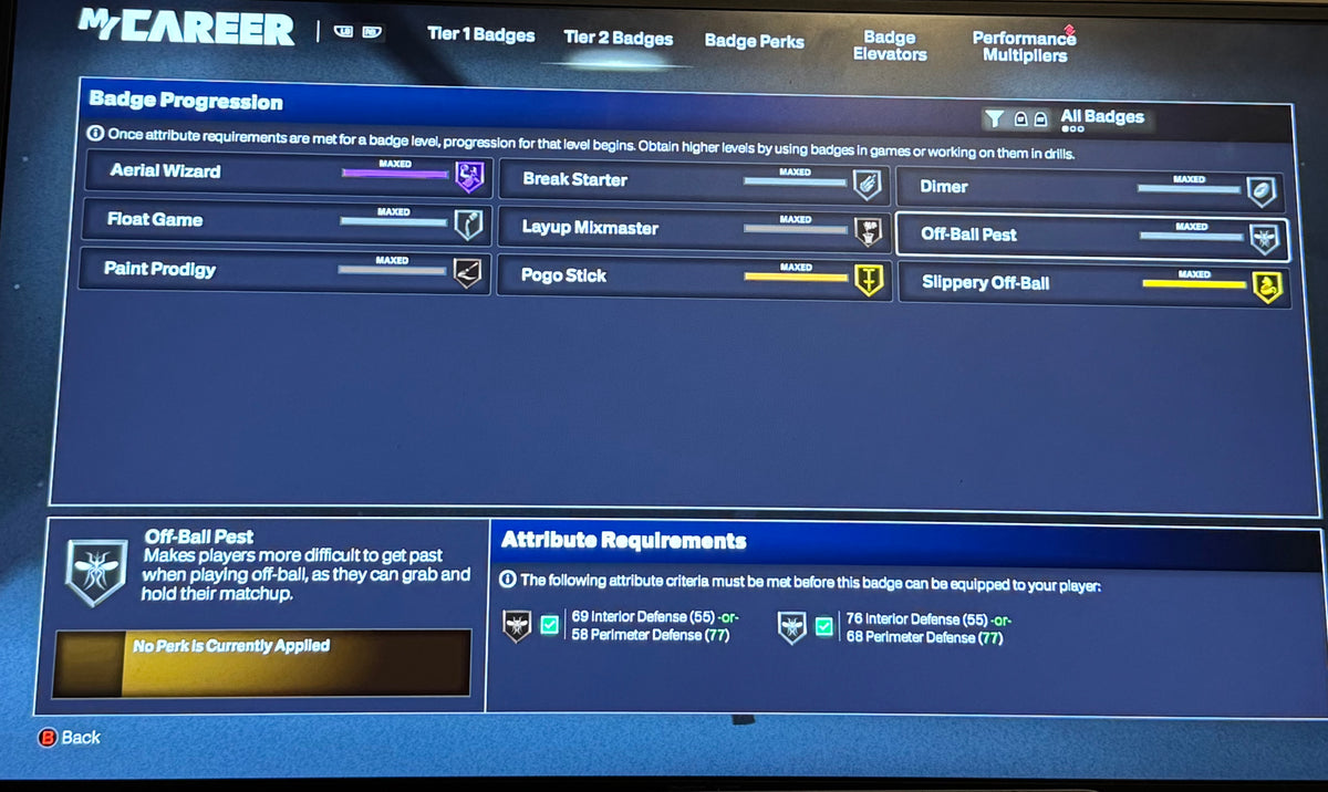 NBA 2K26 Stacked Xbox Account 4 99 Overalls + 1.2 Million VC & Legend Rebirth