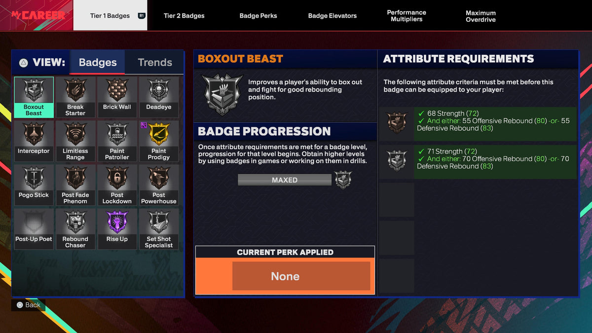 NBA 2K25 Stacked Account with 3 97 Overalls +5 Cap Breakers