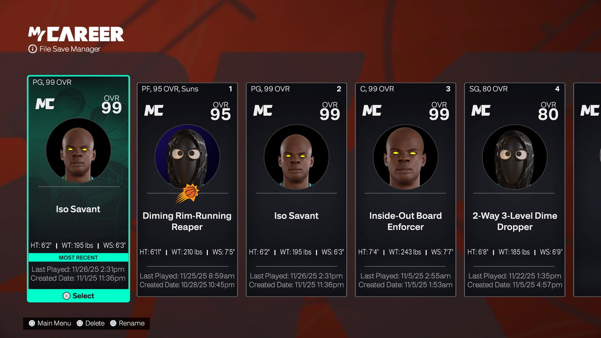 NBA 2K26 Stacked PS5 account with 3 Builds + 4 cap breakers Rookie 5