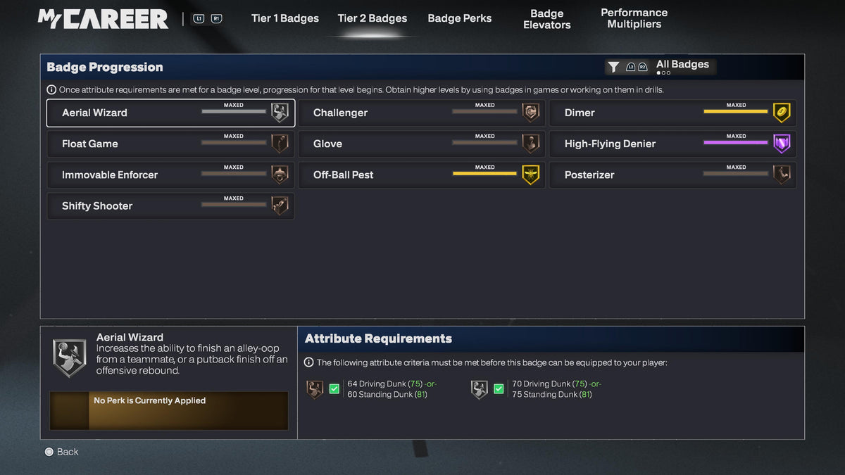 NBA 2K26 PS5 Account 2 99 Overalls Maxed Badges + 5 Cap Breakers