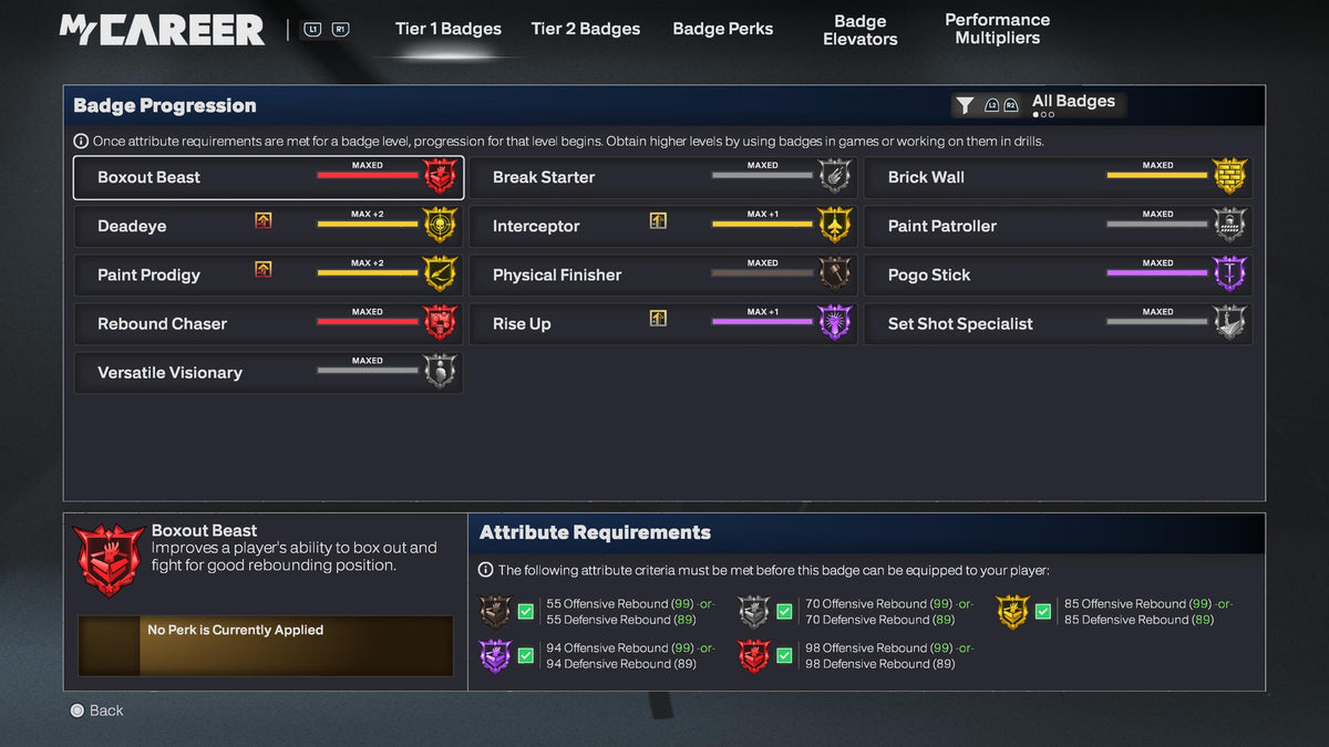 NBA 2K26 Super Stacked Veteran 3 Account 7 99 Overalls Maxed + 17 Cap Breakers & Top 400 in the world