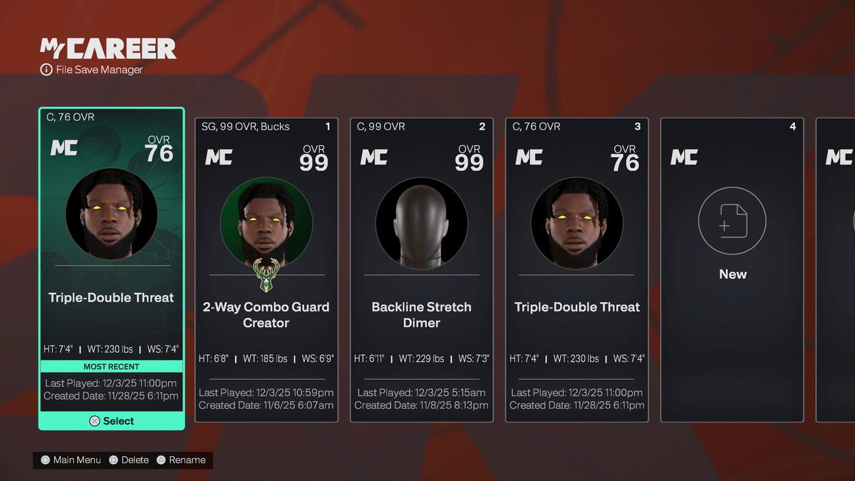 NBA 2K26 PS5 Account 2 99 Overalls Maxed Badges + 5 Cap Breakers