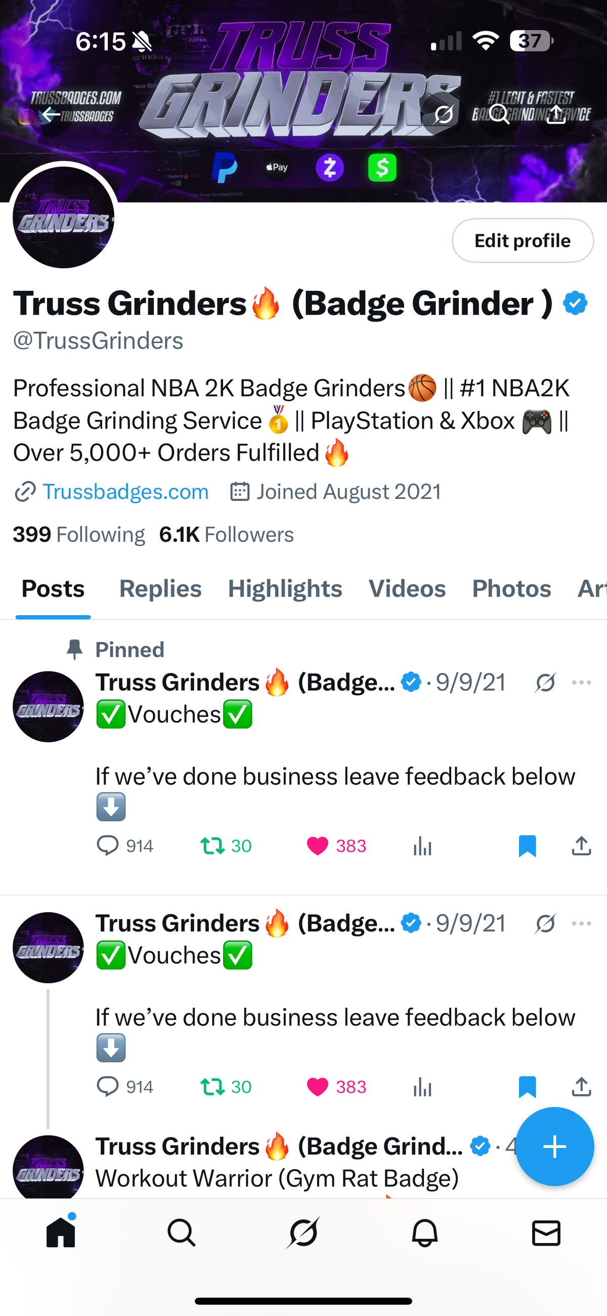 NBA 2K26 Maxed Badges Grinding