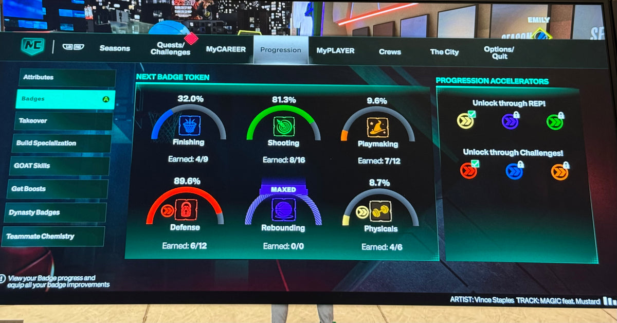 NBA 2K27 Stacked Xbox Account Rookie 6 with 4 95 Overall Builds + 900K VC