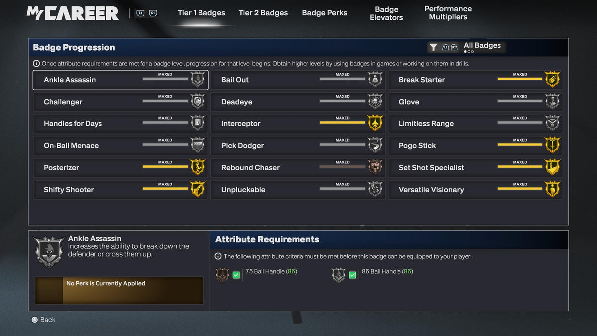 NBA 2K26 Stacked PS5 Account With 4 99 Overalls Maxed Badges + 10 Cap Breakers