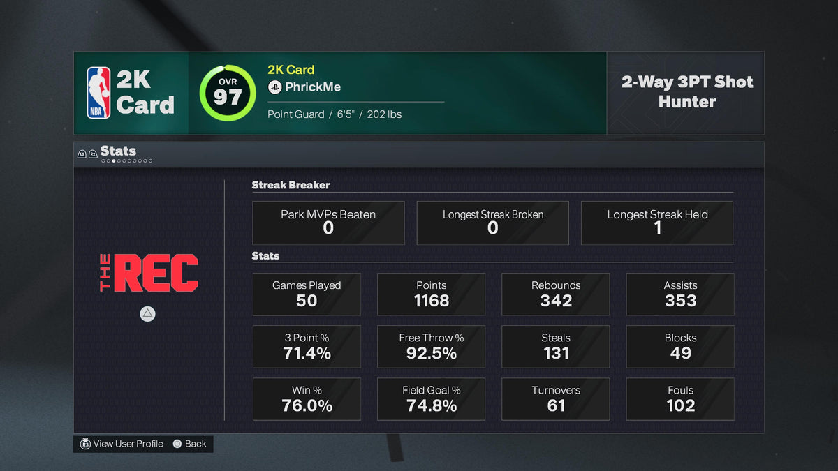 NBA 2K26 Stacked Starter 1 PS5 Account With 3 Builds + 12 Cap Breakers