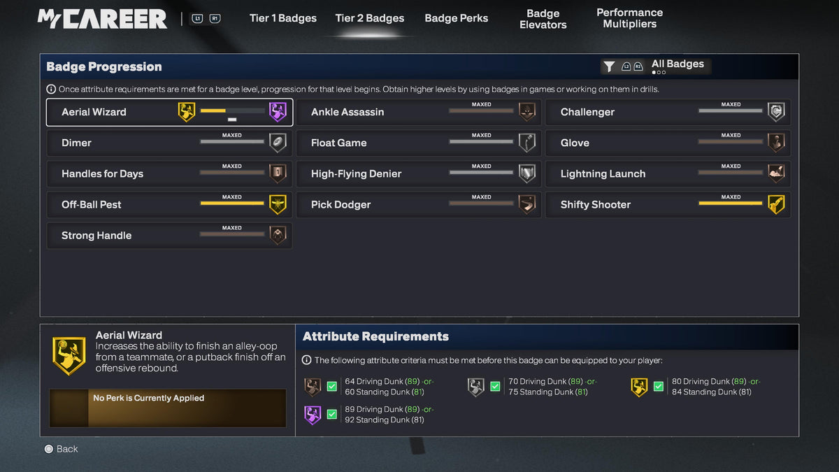 NBA 2K26 Stacked Account 4 99 Overalls Maxed Badges + Rebirth