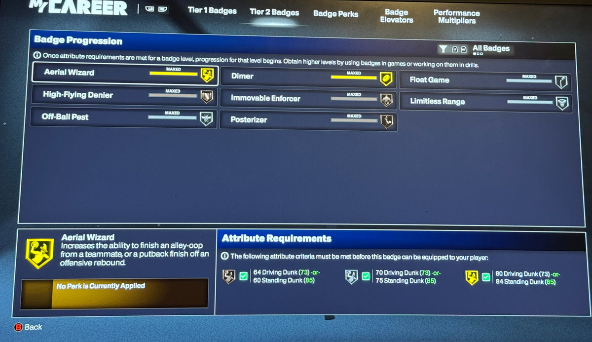 NBA 2K26 Stacked Xbox Account 4 99 Overalls + 1.2 Million VC & Legend Rebirth