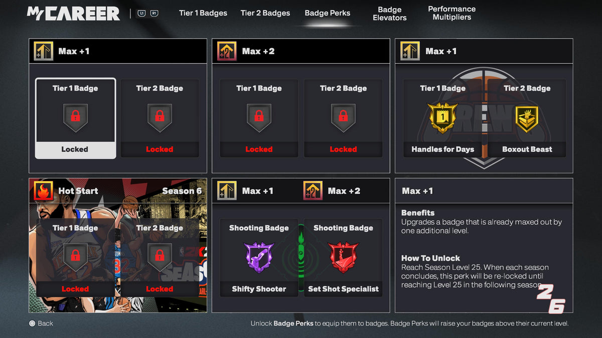NBA 2K26 Super Stacked PS5 Starter 5 Account 90% To Veteran 1 with 7 99 Overalls + 18 Cap Breakers