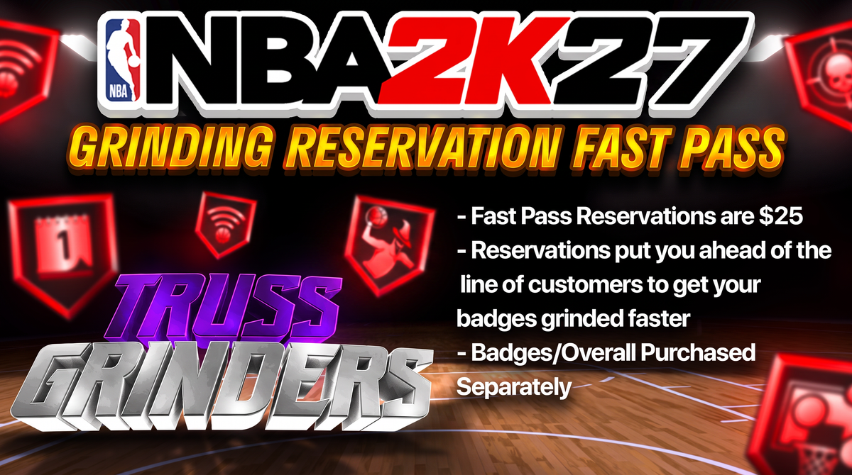 NBA 2K27 Grinding Reservation Fast Pass