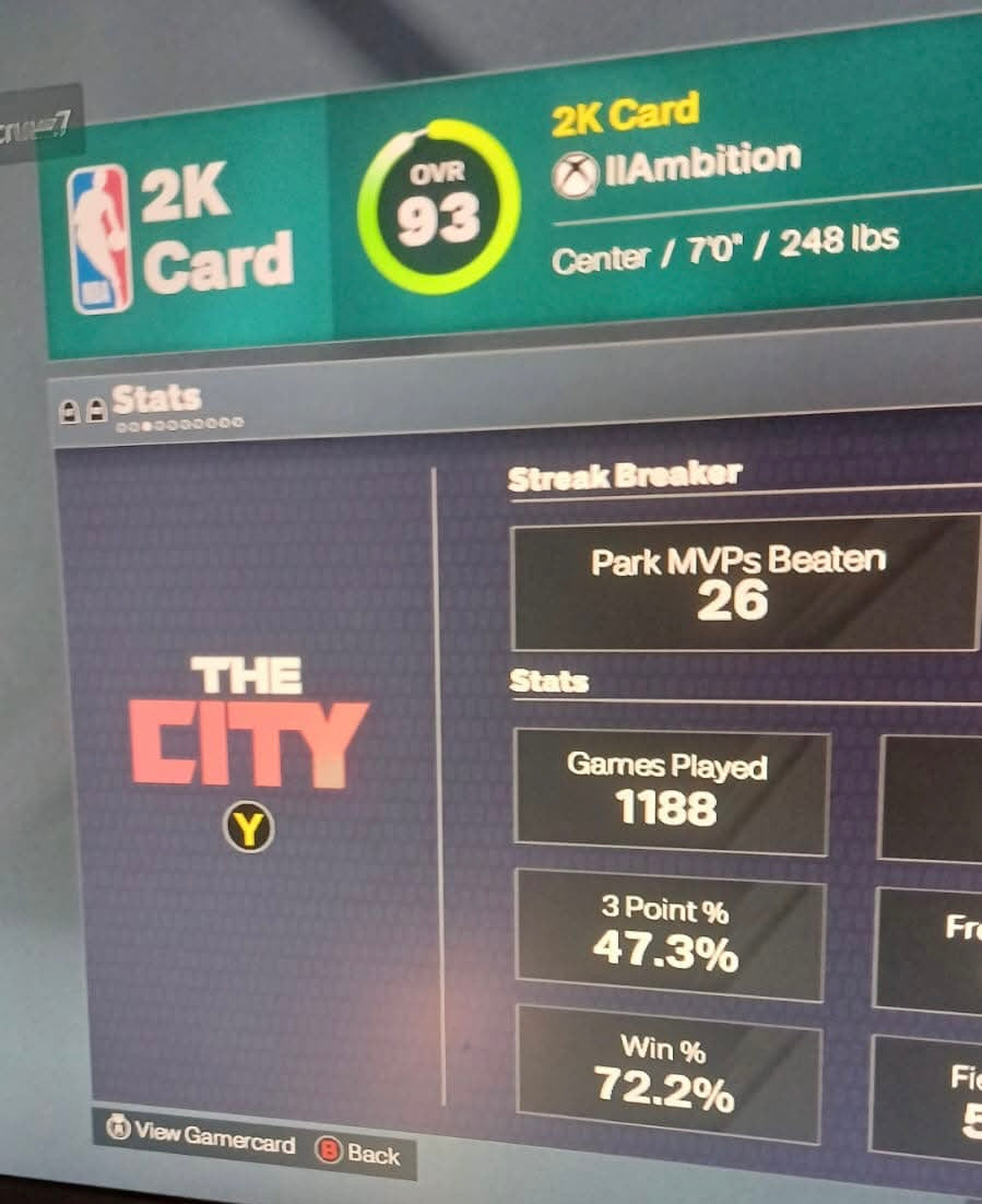 NBA 2K26 Stacked Xbox Account With 4 Builds + 12 Cap Breakers
