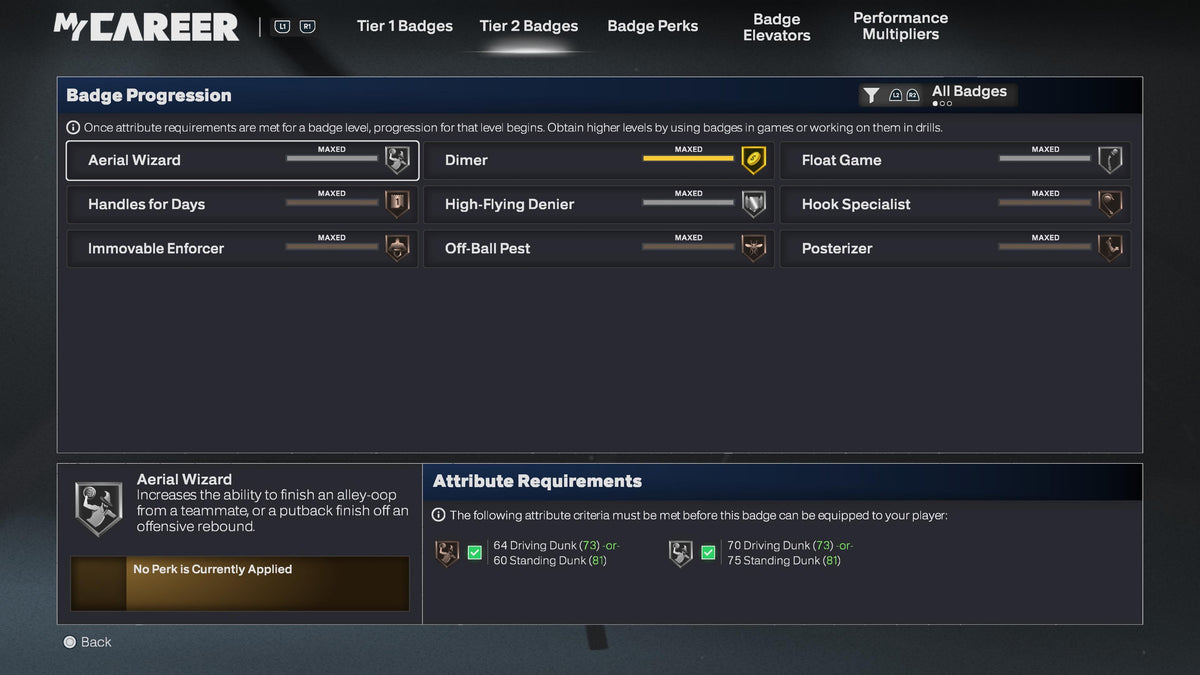 NBA 2K26 Stacked Account 4 99 Overalls Maxed Badges + Rebirth