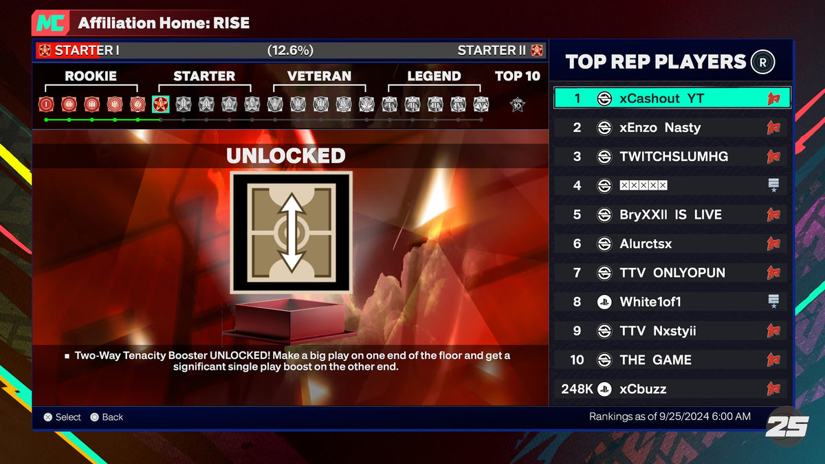 NBA 2K25 Stacked PS5 Starter 1