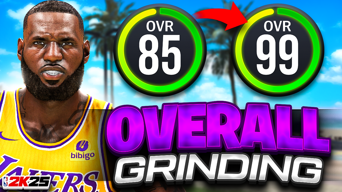 NBA 2K25 Overall Grinding